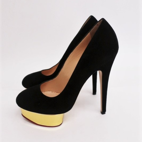 Charlotte Olympia Dolly Island Platform Sz 37 - Picture 7 of 8